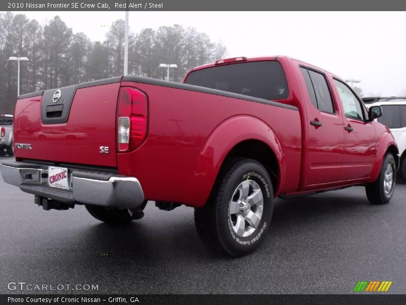 Red Alert / Steel 2010 Nissan Frontier SE Crew Cab