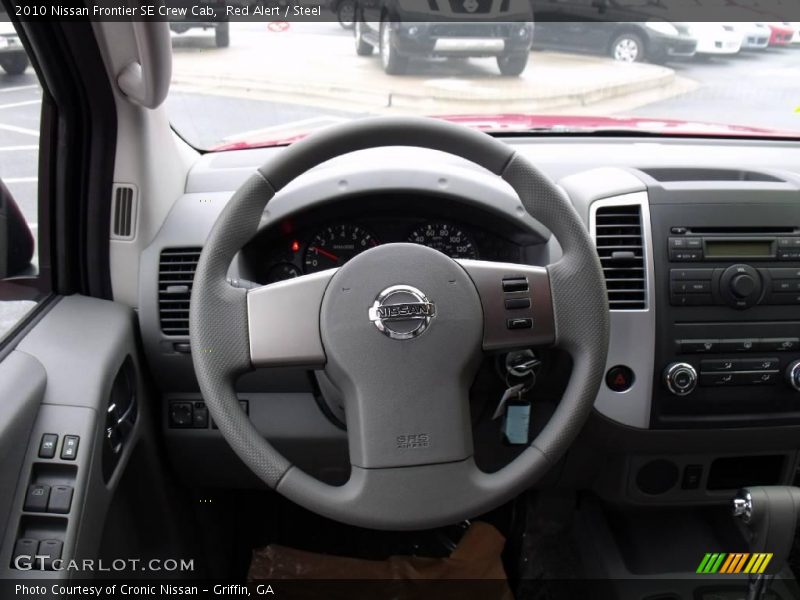 Red Alert / Steel 2010 Nissan Frontier SE Crew Cab
