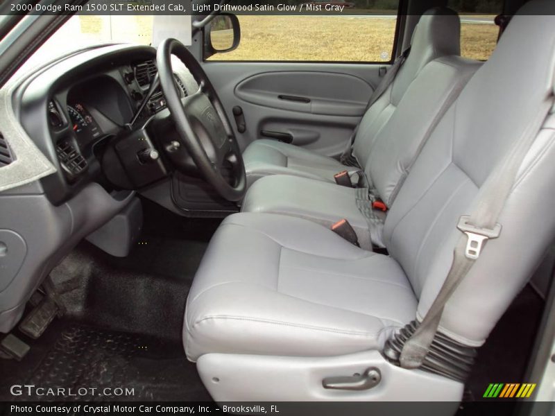 Light Driftwood Satin Glow / Mist Gray 2000 Dodge Ram 1500 SLT Extended Cab