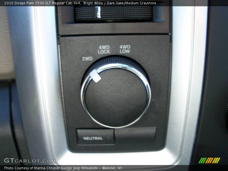 Bright White / Dark Slate/Medium Graystone 2010 Dodge Ram 2500 SLT Regular Cab 4x4
