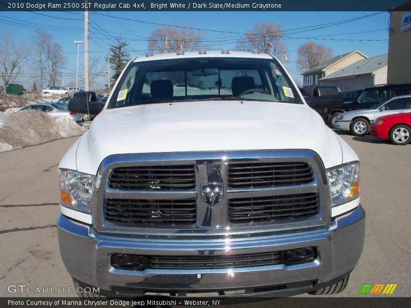 Bright White / Dark Slate/Medium Graystone 2010 Dodge Ram 2500 SLT Regular Cab 4x4