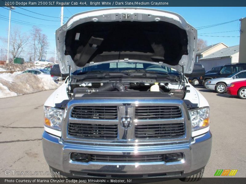 Bright White / Dark Slate/Medium Graystone 2010 Dodge Ram 2500 SLT Regular Cab 4x4