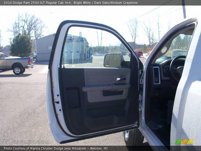 Bright White / Dark Slate/Medium Graystone 2010 Dodge Ram 2500 SLT Regular Cab 4x4