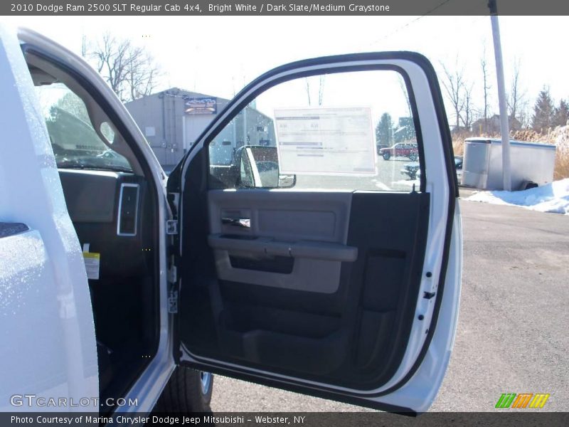 Bright White / Dark Slate/Medium Graystone 2010 Dodge Ram 2500 SLT Regular Cab 4x4