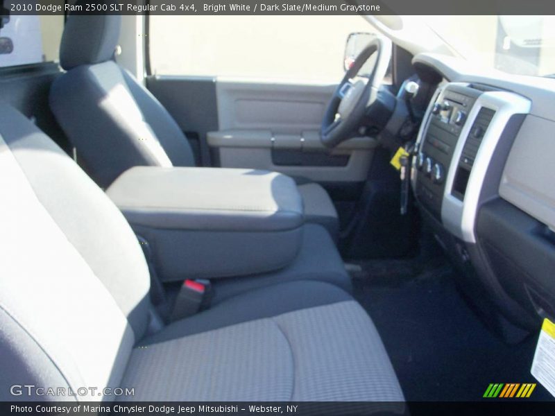 Bright White / Dark Slate/Medium Graystone 2010 Dodge Ram 2500 SLT Regular Cab 4x4