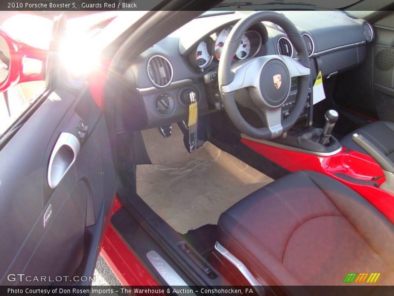 Guards Red / Black 2010 Porsche Boxster S