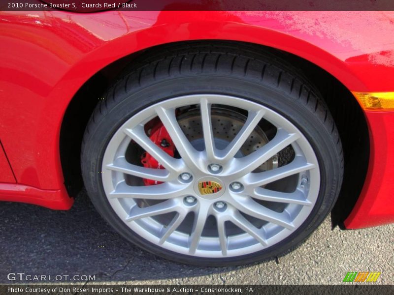 Guards Red / Black 2010 Porsche Boxster S