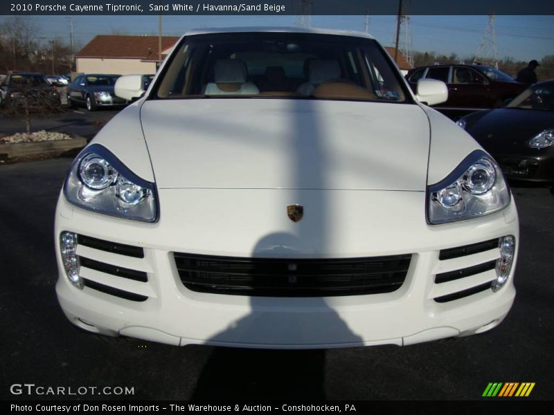 Sand White / Havanna/Sand Beige 2010 Porsche Cayenne Tiptronic