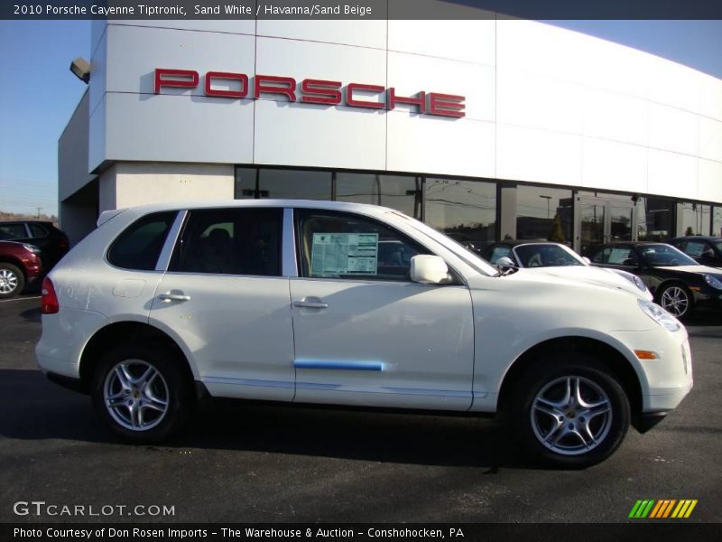 Sand White / Havanna/Sand Beige 2010 Porsche Cayenne Tiptronic