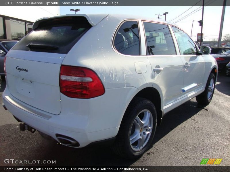 Sand White / Havanna/Sand Beige 2010 Porsche Cayenne Tiptronic