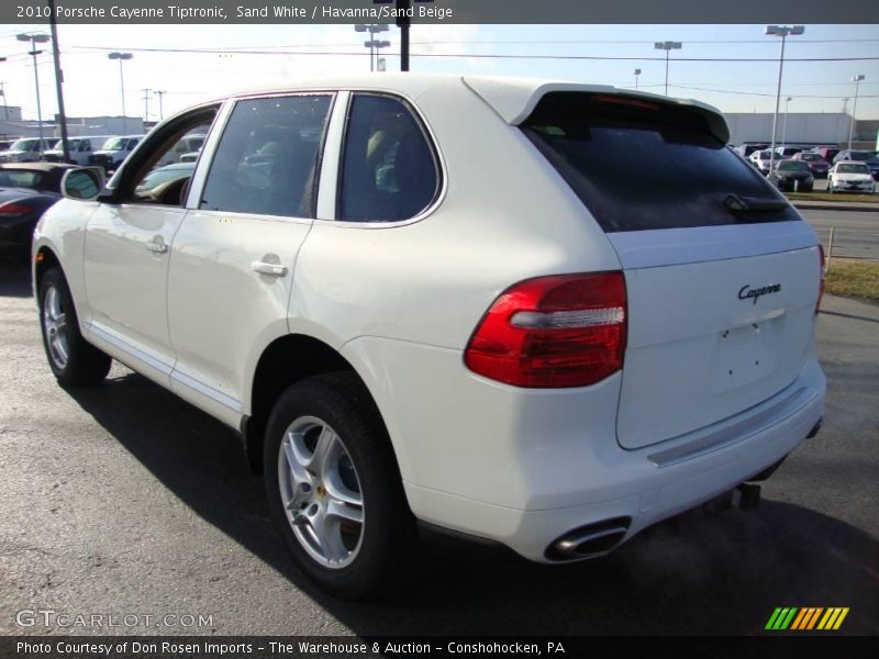 Sand White / Havanna/Sand Beige 2010 Porsche Cayenne Tiptronic