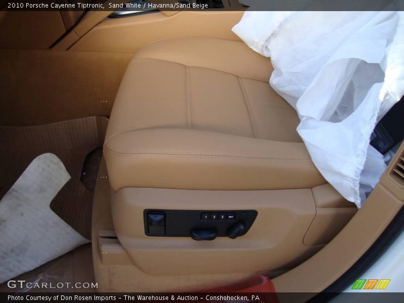 Sand White / Havanna/Sand Beige 2010 Porsche Cayenne Tiptronic