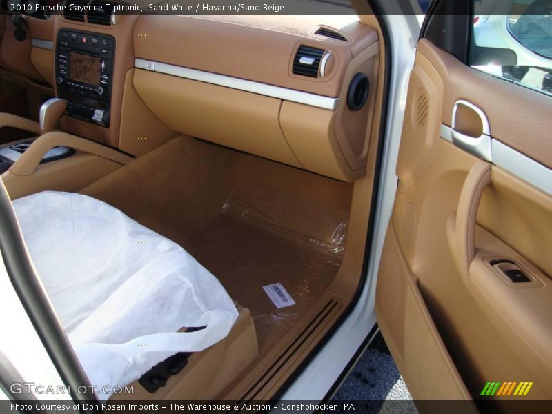 Sand White / Havanna/Sand Beige 2010 Porsche Cayenne Tiptronic