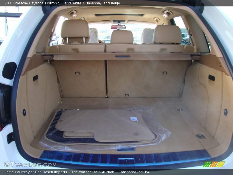 Sand White / Havanna/Sand Beige 2010 Porsche Cayenne Tiptronic