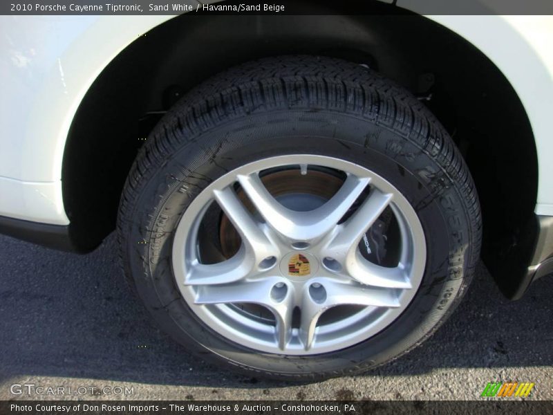 Sand White / Havanna/Sand Beige 2010 Porsche Cayenne Tiptronic