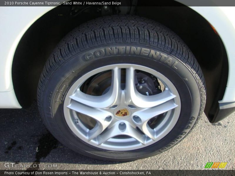 Sand White / Havanna/Sand Beige 2010 Porsche Cayenne Tiptronic