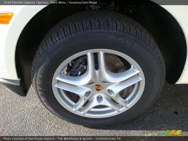 Sand White / Havanna/Sand Beige 2010 Porsche Cayenne Tiptronic