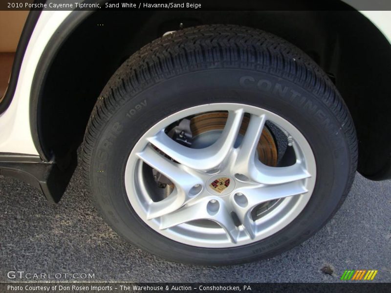 Sand White / Havanna/Sand Beige 2010 Porsche Cayenne Tiptronic
