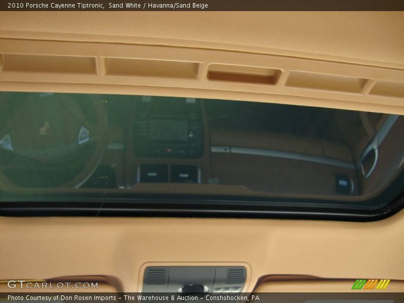 Sand White / Havanna/Sand Beige 2010 Porsche Cayenne Tiptronic