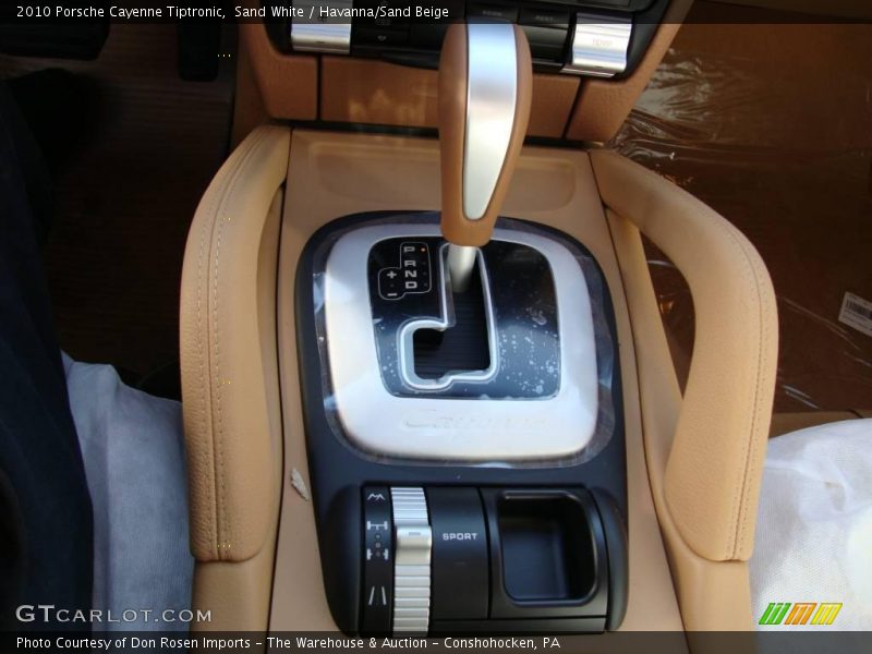 Sand White / Havanna/Sand Beige 2010 Porsche Cayenne Tiptronic