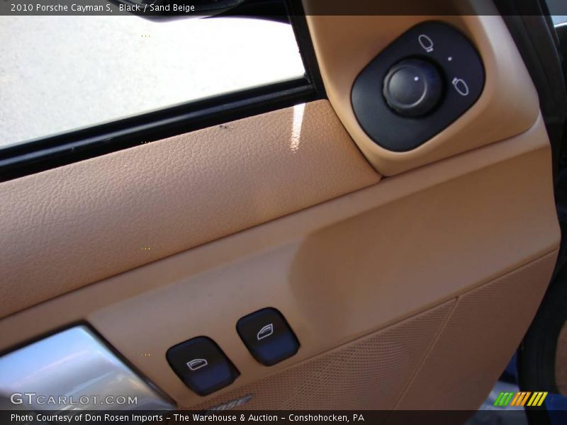 Black / Sand Beige 2010 Porsche Cayman S