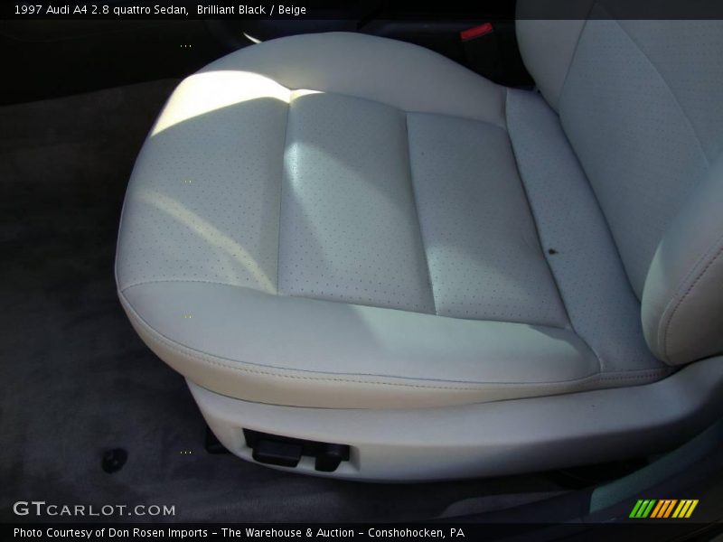 Brilliant Black / Beige 1997 Audi A4 2.8 quattro Sedan