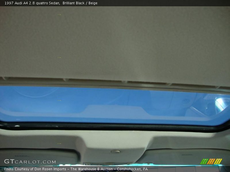 Brilliant Black / Beige 1997 Audi A4 2.8 quattro Sedan