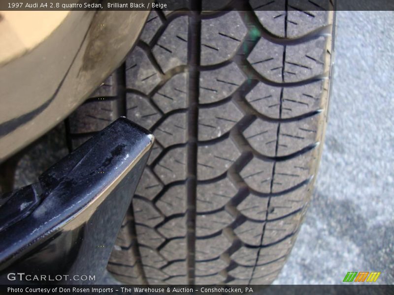 Brilliant Black / Beige 1997 Audi A4 2.8 quattro Sedan