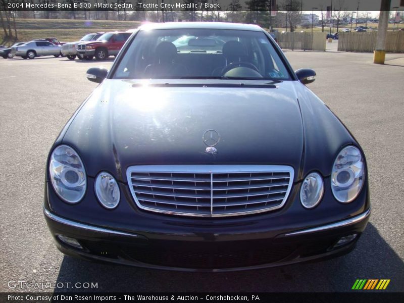 Tectite Grey Metallic / Black 2004 Mercedes-Benz E 500 4Matic Sedan