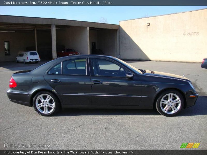 Tectite Grey Metallic / Black 2004 Mercedes-Benz E 500 4Matic Sedan