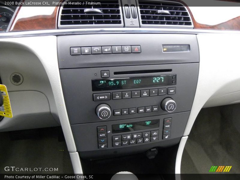 Platinum Metallic / Titanium 2008 Buick LaCrosse CXL