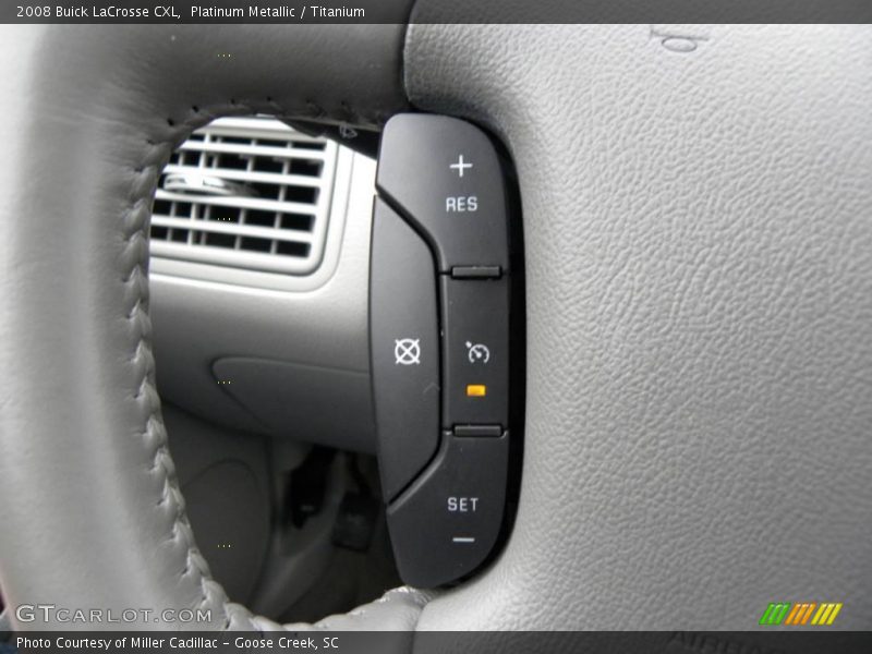 Platinum Metallic / Titanium 2008 Buick LaCrosse CXL