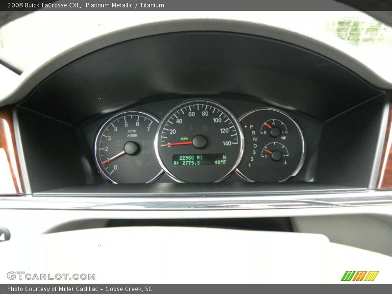 Platinum Metallic / Titanium 2008 Buick LaCrosse CXL