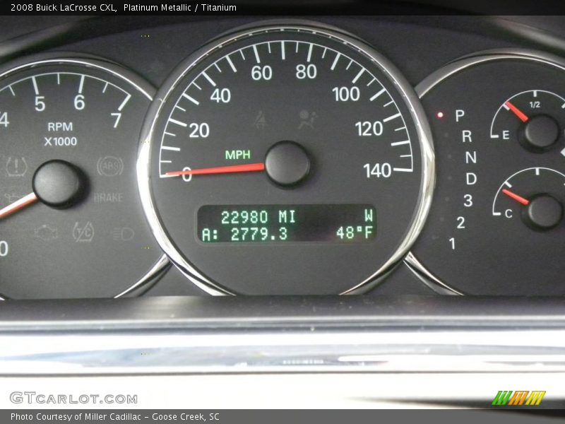 Platinum Metallic / Titanium 2008 Buick LaCrosse CXL