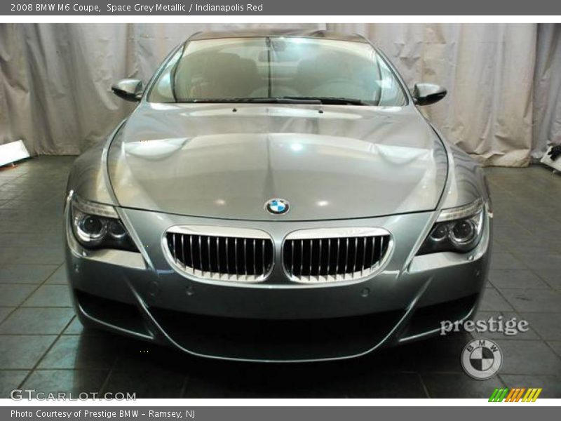Space Grey Metallic / Indianapolis Red 2008 BMW M6 Coupe