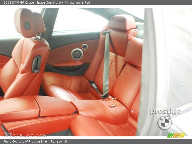 Space Grey Metallic / Indianapolis Red 2008 BMW M6 Coupe