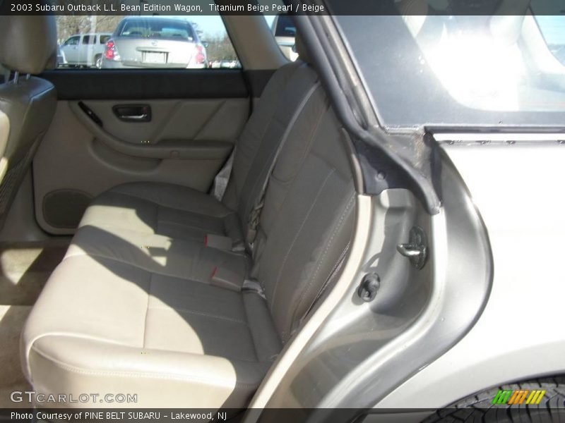 Titanium Beige Pearl / Beige 2003 Subaru Outback L.L. Bean Edition Wagon