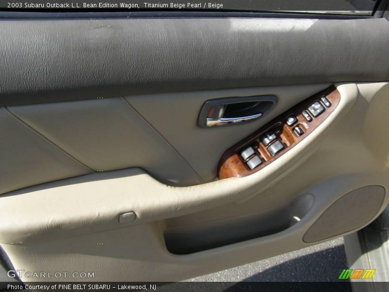 Titanium Beige Pearl / Beige 2003 Subaru Outback L.L. Bean Edition Wagon