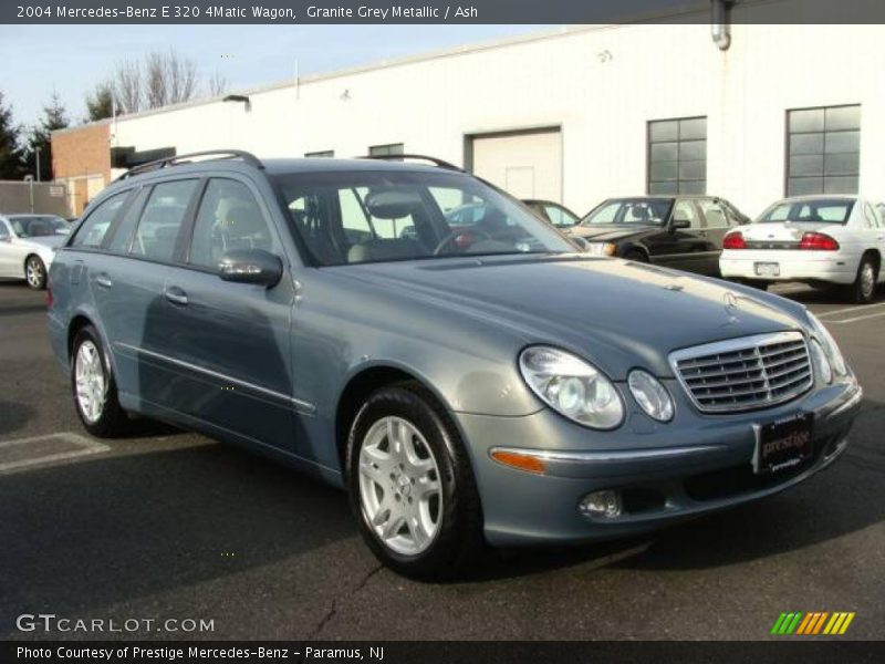 Granite Grey Metallic / Ash 2004 Mercedes-Benz E 320 4Matic Wagon