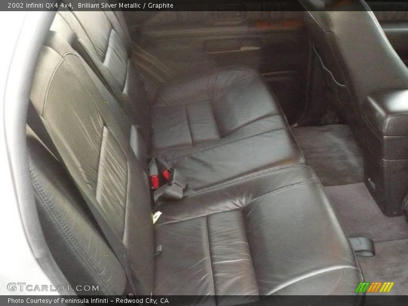 Brilliant Silver Metallic / Graphite 2002 Infiniti QX4 4x4