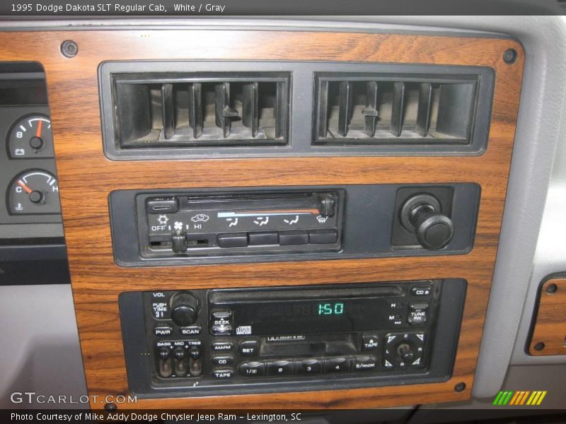 White / Gray 1995 Dodge Dakota SLT Regular Cab