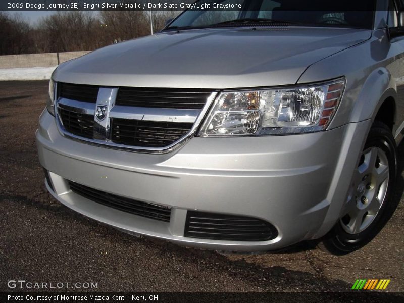 Bright Silver Metallic / Dark Slate Gray/Light Graystone 2009 Dodge Journey SE