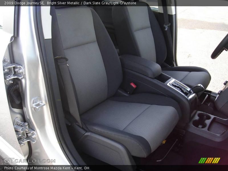 Bright Silver Metallic / Dark Slate Gray/Light Graystone 2009 Dodge Journey SE