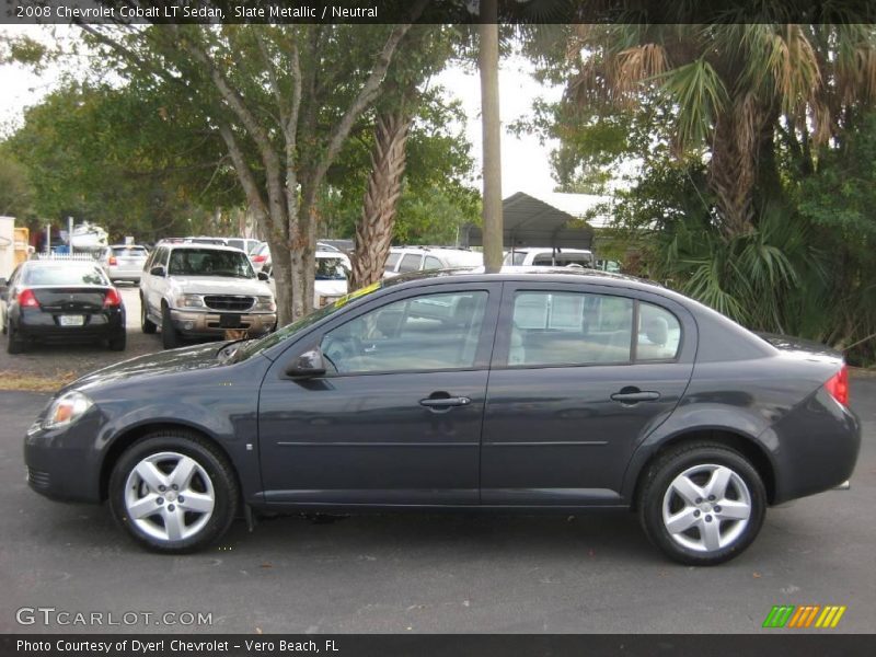Slate Metallic / Neutral 2008 Chevrolet Cobalt LT Sedan