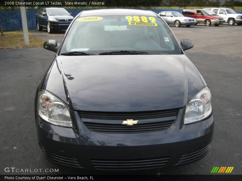Slate Metallic / Neutral 2008 Chevrolet Cobalt LT Sedan