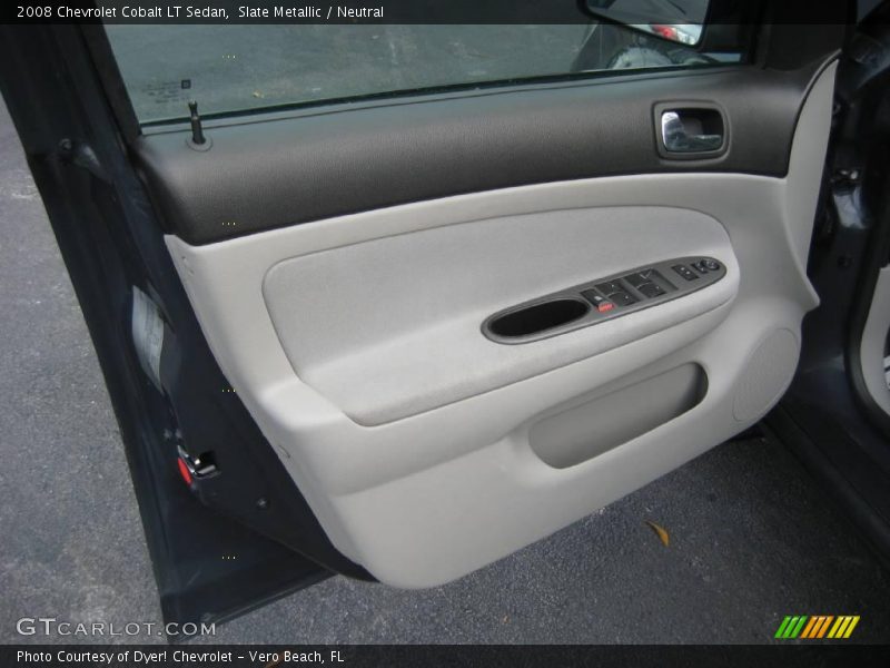 Slate Metallic / Neutral 2008 Chevrolet Cobalt LT Sedan