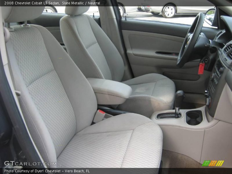 Slate Metallic / Neutral 2008 Chevrolet Cobalt LT Sedan