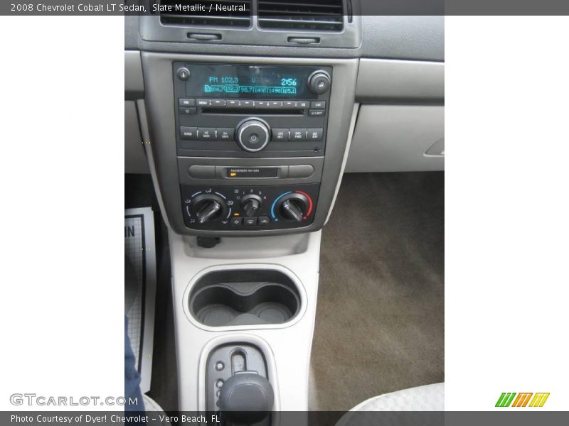 Slate Metallic / Neutral 2008 Chevrolet Cobalt LT Sedan