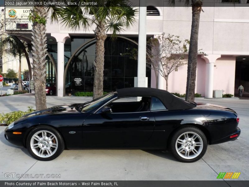 Black / Charcoal 2002 Jaguar XK XK8 Convertible