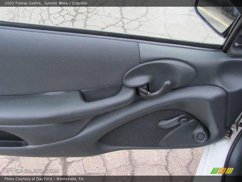 Summit White / Graphite 2003 Pontiac Sunfire